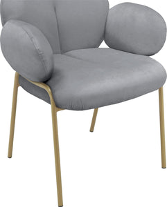 Ren Home Sanna Dining Chair, Set of 2 - Gray - Set of 2