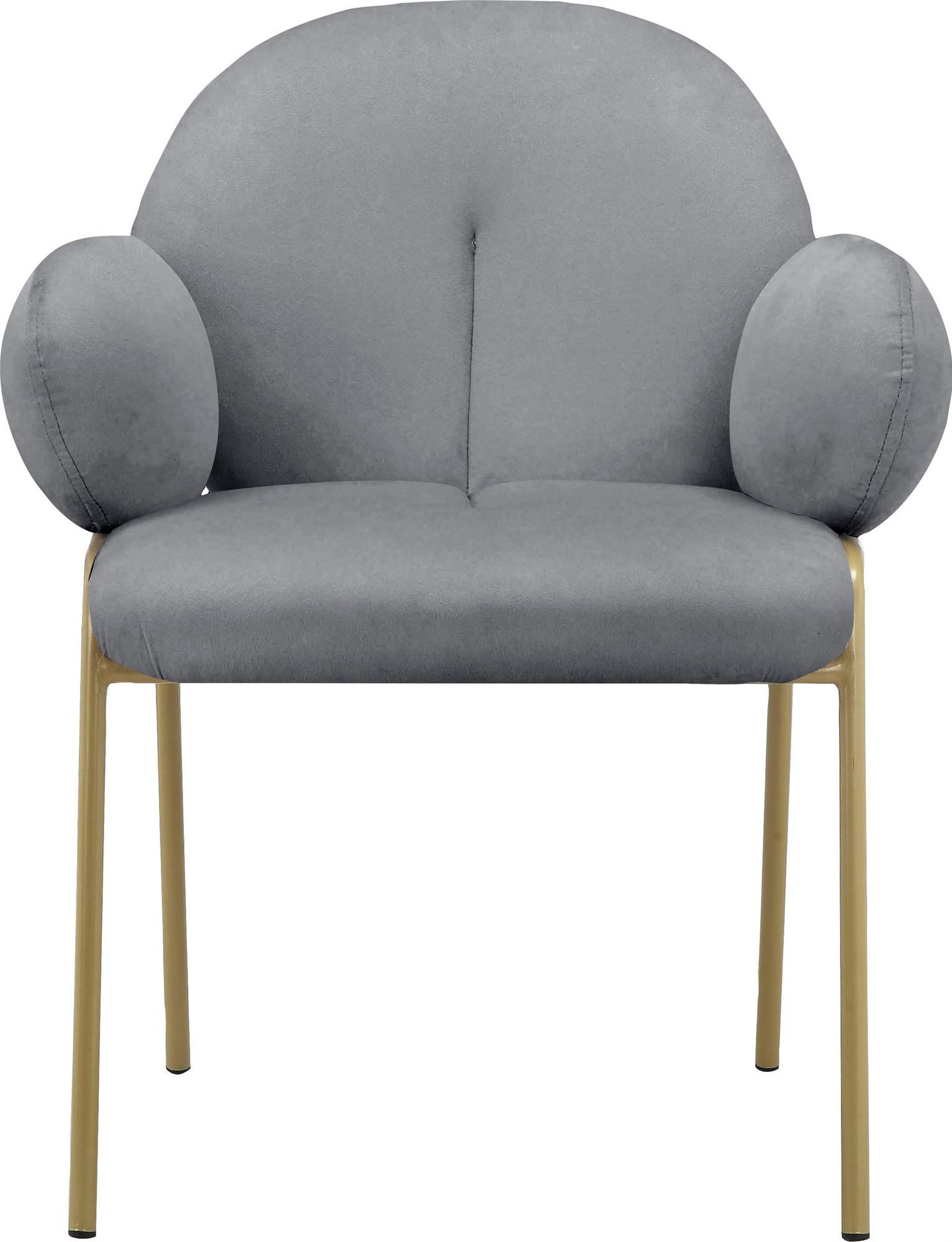 Ren Home Sanna Dining Chair, Set of 2 - Gray - Set of 2