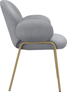 Ren Home Sanna Dining Chair, Set of 2 - Gray - Set of 2