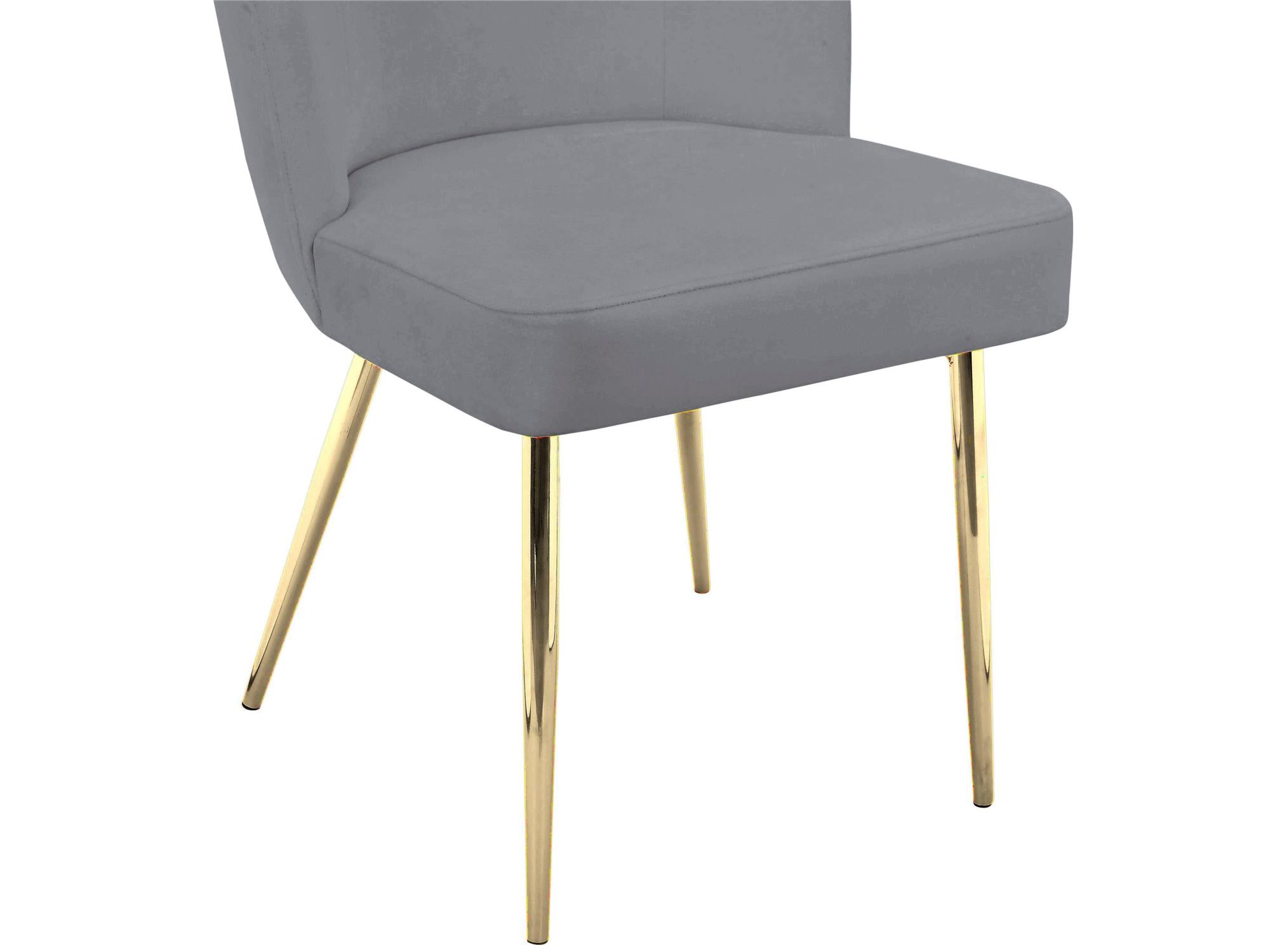 Ren Home Trina Dining Chair, Set of 2 - Gray - Set of 2