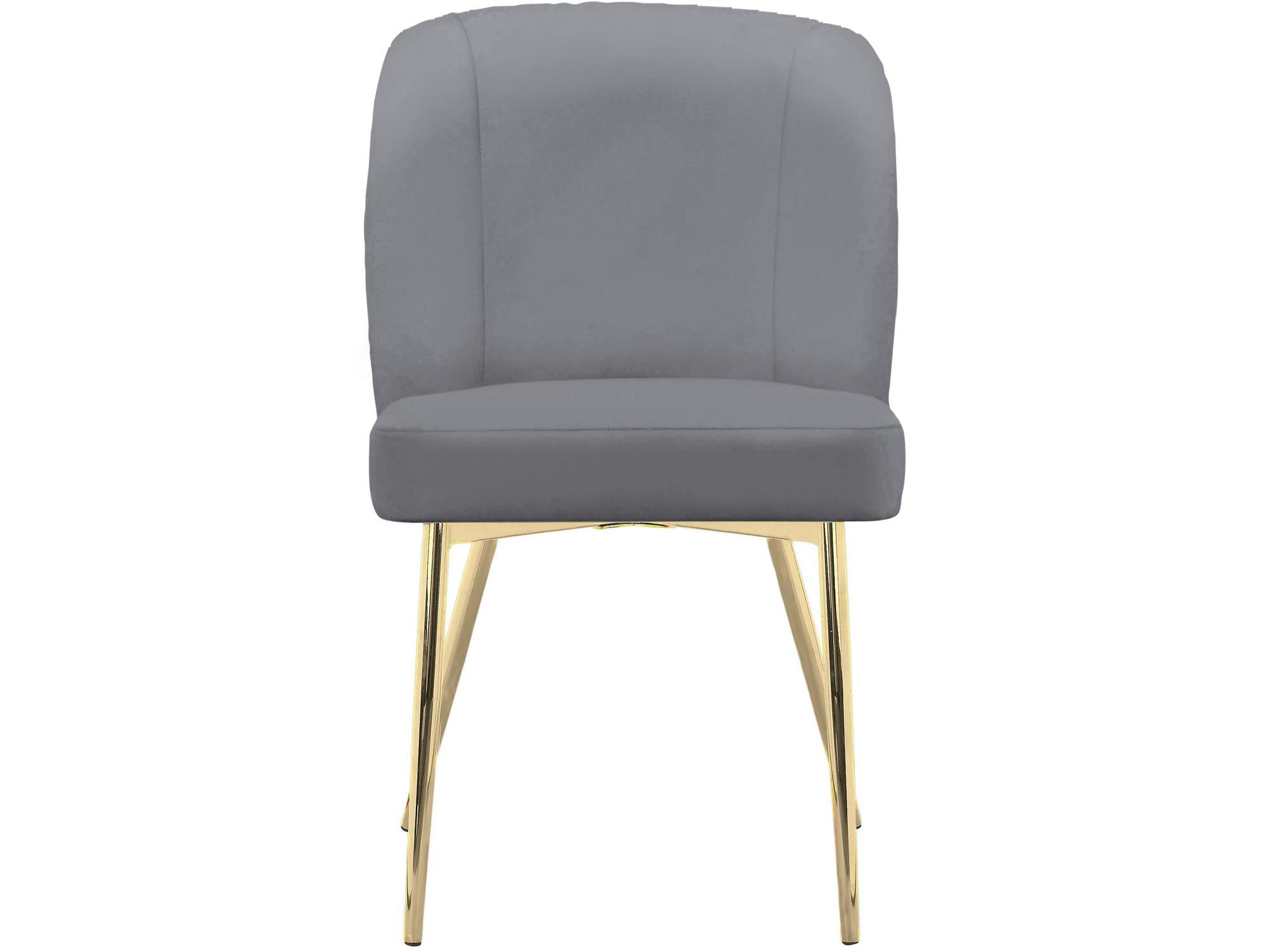 Ren Home Trina Dining Chair, Set of 2 - Gray - Set of 2