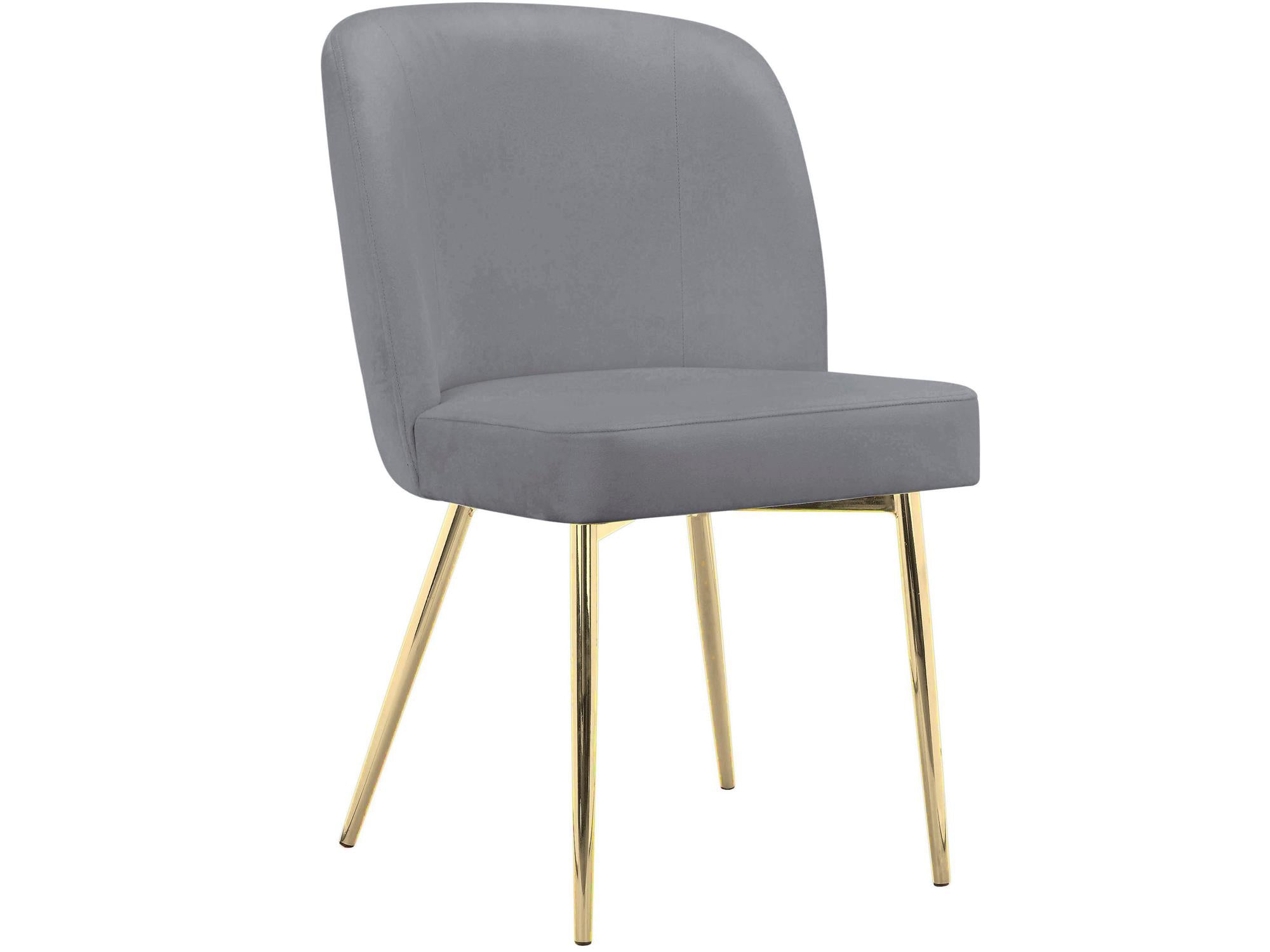 Ren Home Trina Dining Chair, Set of 2 - Gray - Set of 2