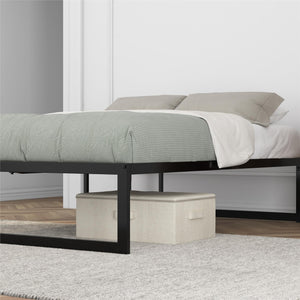 DHP Avey Modern Metal Platform Bed Frame - Black - Full