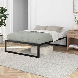 DHP Avey Modern Metal Platform Bed Frame - Black - Full