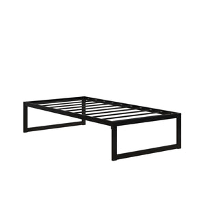 DHP Avey Modern Metal Platform Bed Frame - Black - Twin