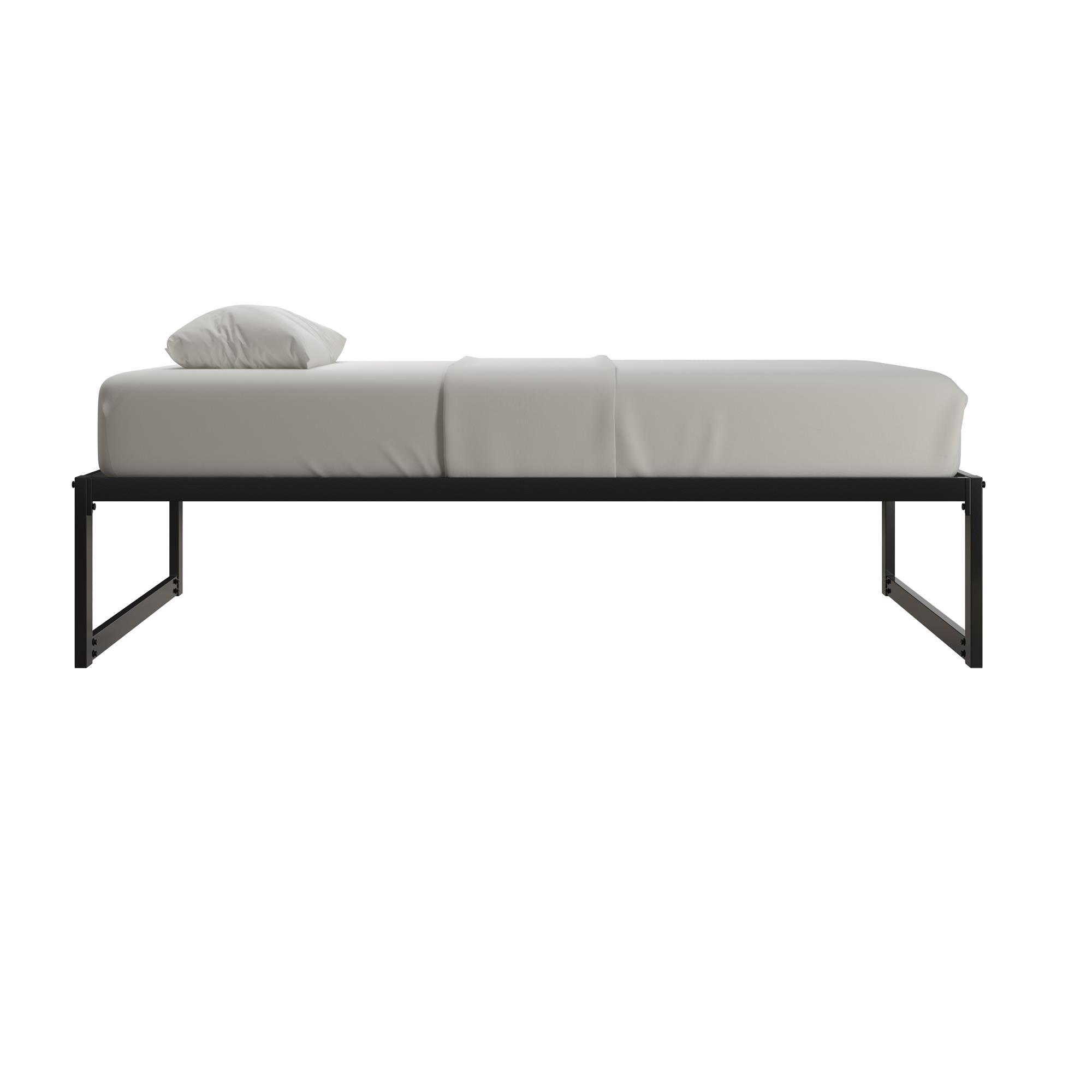 DHP Avey Modern Metal Platform Bed Frame - Black - Twin