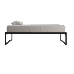 DHP Avey Modern Metal Platform Bed Frame - Black - Twin