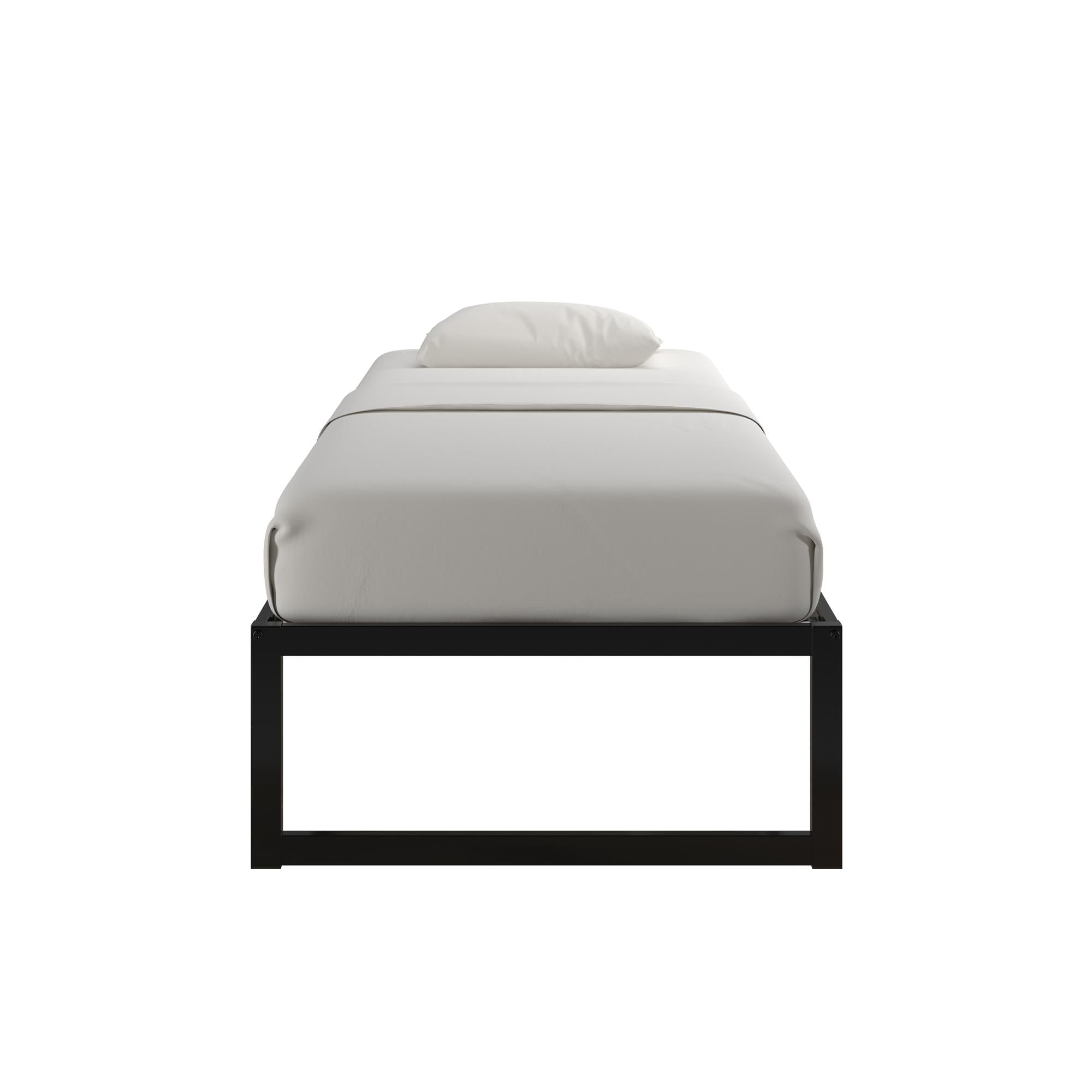 DHP Avey Modern Metal Platform Bed Frame - Black - Twin