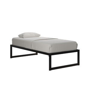 DHP Avey Modern Metal Platform Bed Frame - Black - Twin