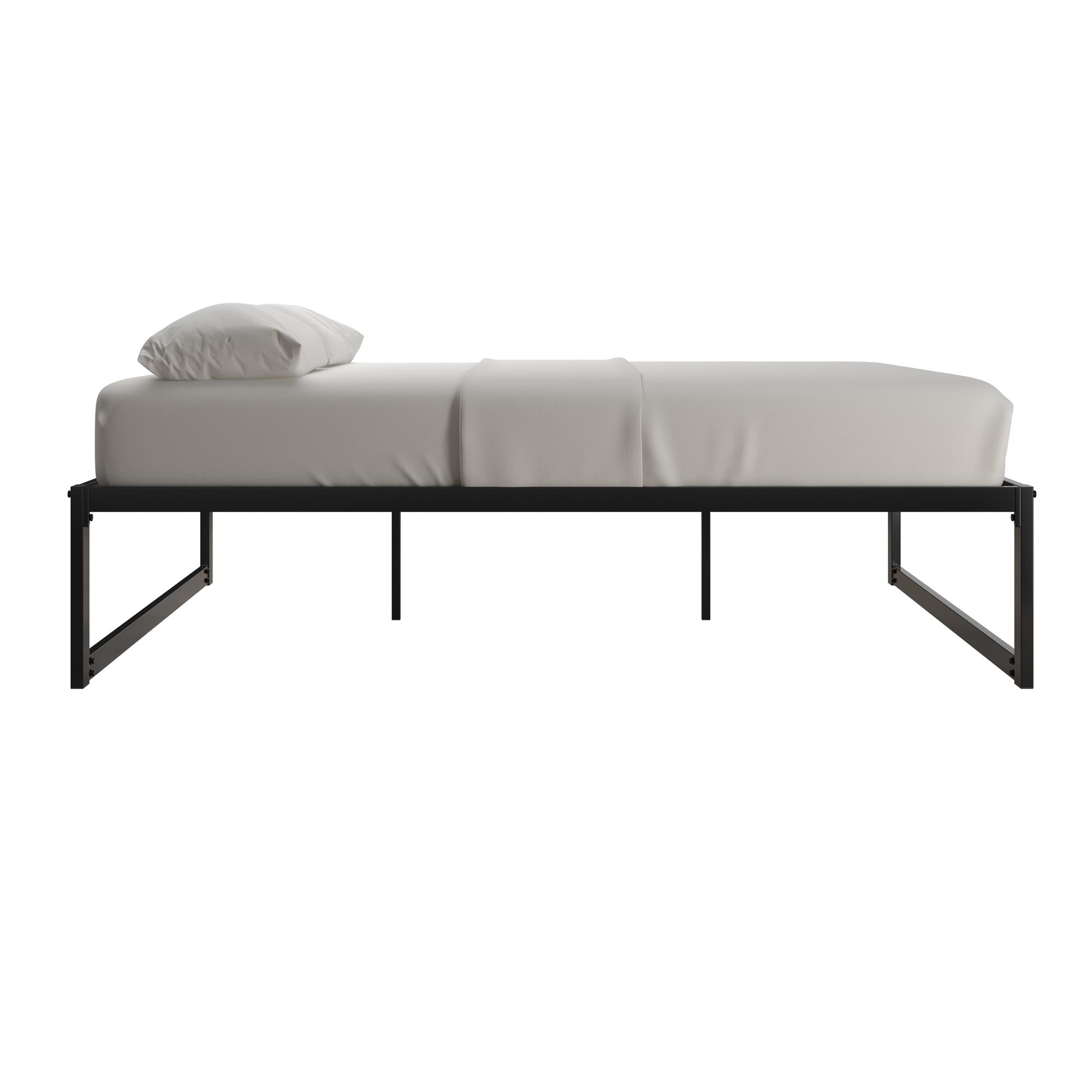 DHP Avey Modern Metal Platform Bed Frame - Black - Full