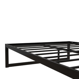 DHP Avey Modern Metal Platform Bed Frame - Black - Full