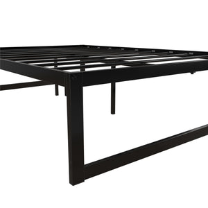 DHP Avey Modern Metal Platform Bed Frame - Black - Full