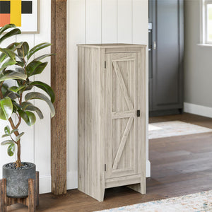 Systembuild Evolution Farmington Storage Cabinet - Light Walnut