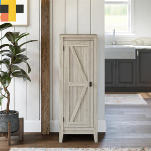 Systembuild Evolution Farmington Storage Cabinet - Light Walnut