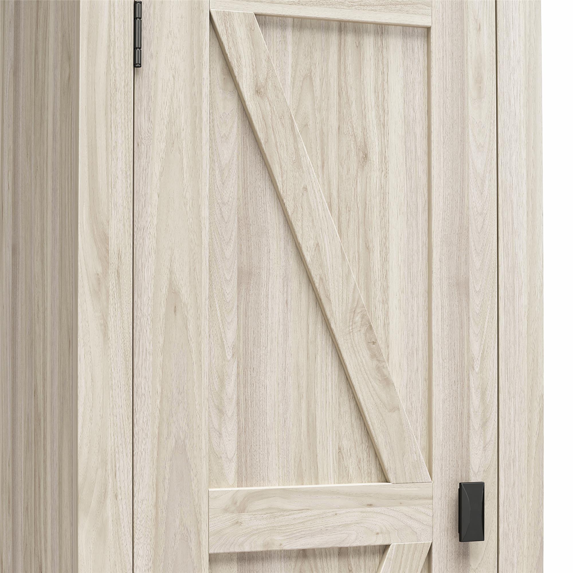 Systembuild Evolution Farmington Storage Cabinet - Light Walnut