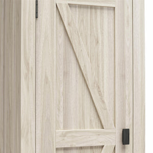 Systembuild Evolution Farmington Storage Cabinet - Light Walnut