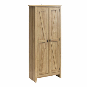 Systembuild Evolution Farmington 31.5" Wide Storage Cabinet - Reclaimed Oak