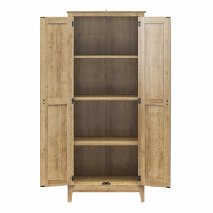 Systembuild Evolution Farmington 31.5" Wide Storage Cabinet - Reclaimed Oak