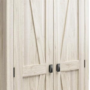 Systembuild Evolution Farmington 31.5" Wide Storage Cabinet - Light Walnut