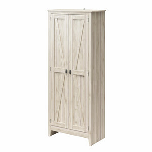 Systembuild Evolution Farmington 31.5" Wide Storage Cabinet - Light Walnut