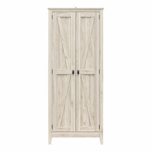 Systembuild Evolution Farmington 31.5" Wide Storage Cabinet - Light Walnut