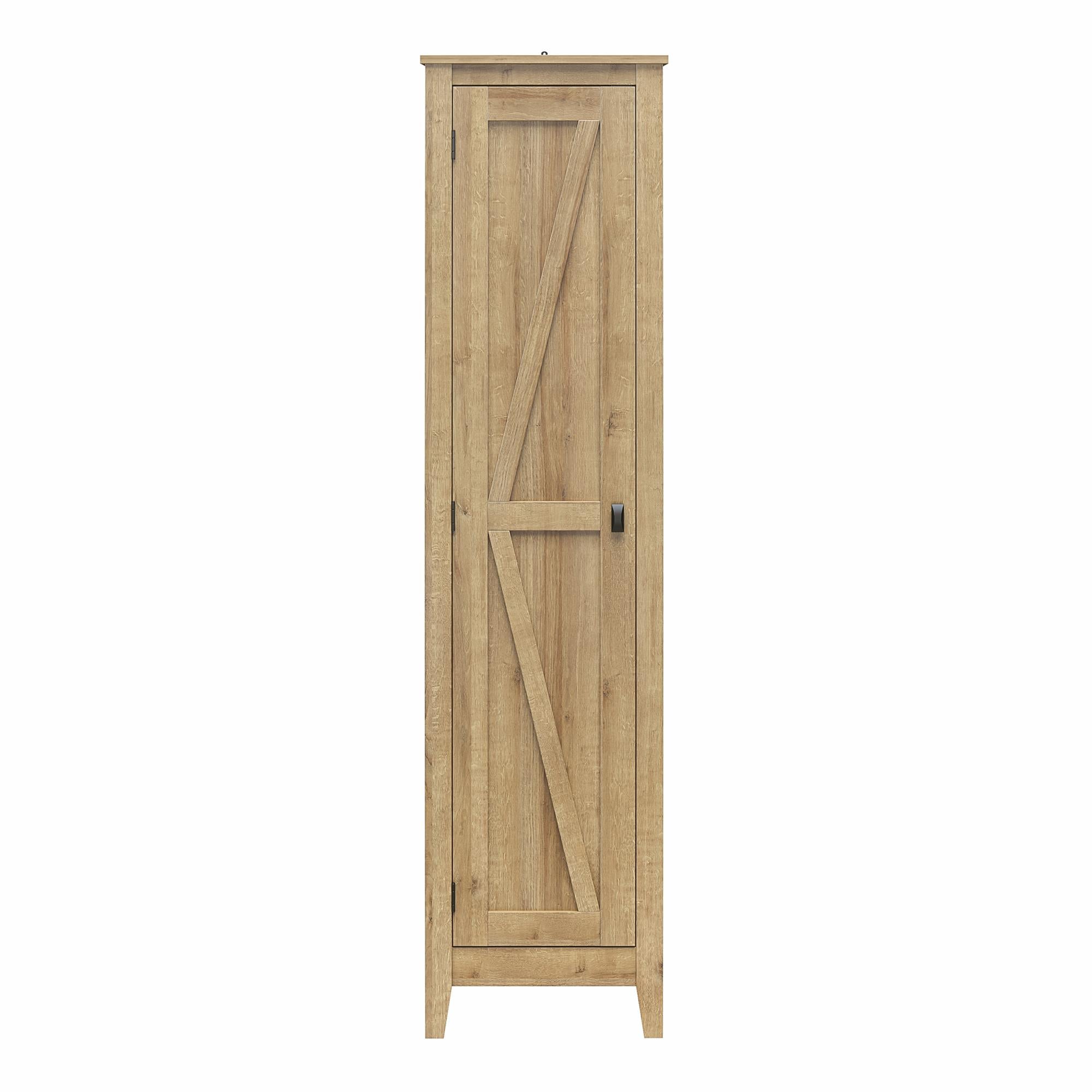 Systembuild Evolution Farmington 18" Wide Storage Cabinet - Natural