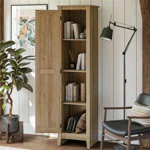 Systembuild Evolution Farmington 18" Wide Storage Cabinet - Natural