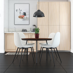 RealRooms Brandon Dining Chair, Set of 4 - White