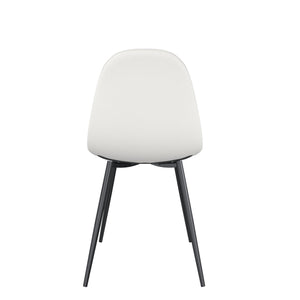 RealRooms Brandon Dining Chair, Set of 4 - White