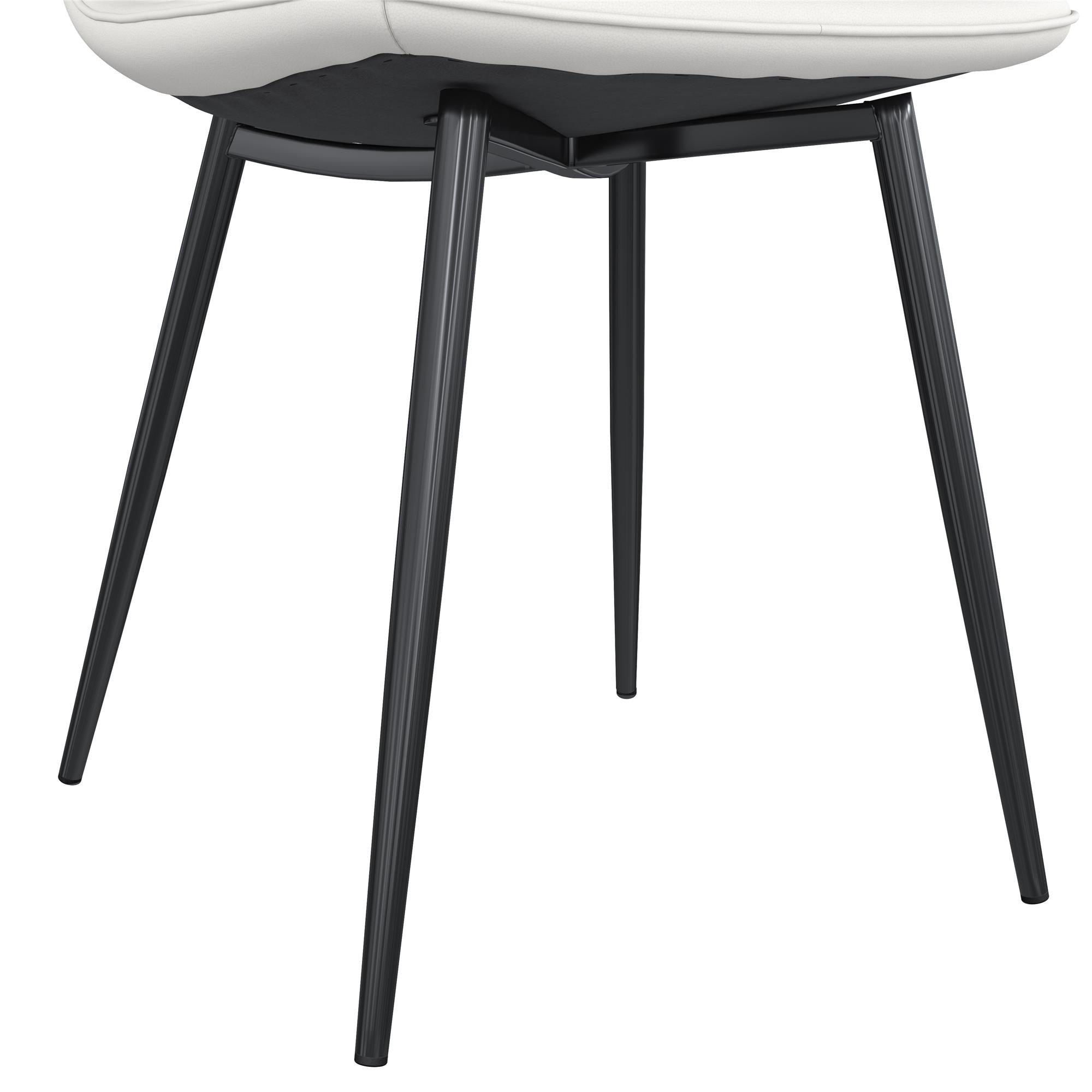 RealRooms Brandon Dining Chair, Set of 4 - White