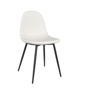 RealRooms Brandon Dining Chair, Set of 4 - White