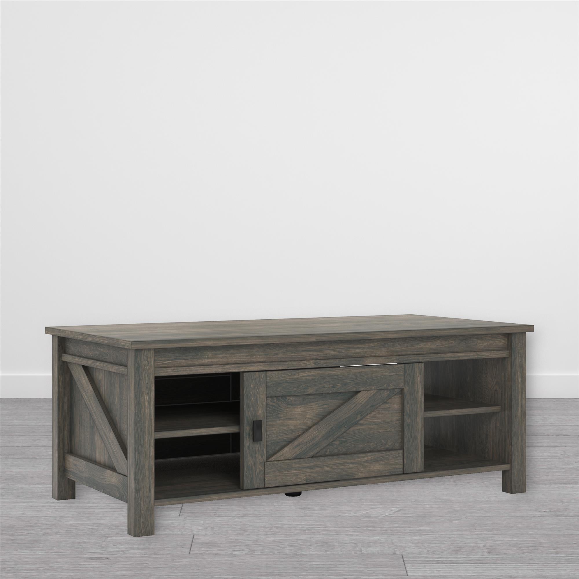 Ameriwood Home Farmington Coffee Table - Weathered Oak