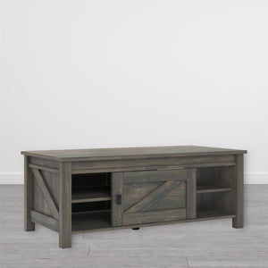 Ameriwood Home Farmington Coffee Table - Weathered Oak