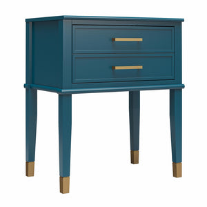 CosmoLiving Westerleigh End Table - Moroccan Blue