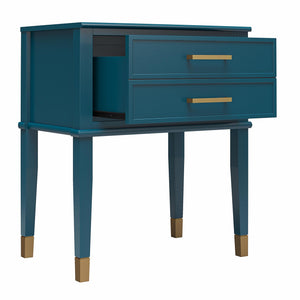 CosmoLiving Westerleigh End Table - Moroccan Blue