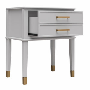 CosmoLiving Westerleigh End Table - Dove Gray