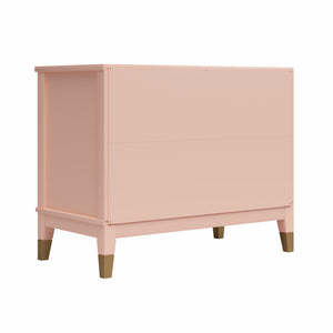 CosmoLiving Westerleigh Wide Nightstand - Pale Dogwood