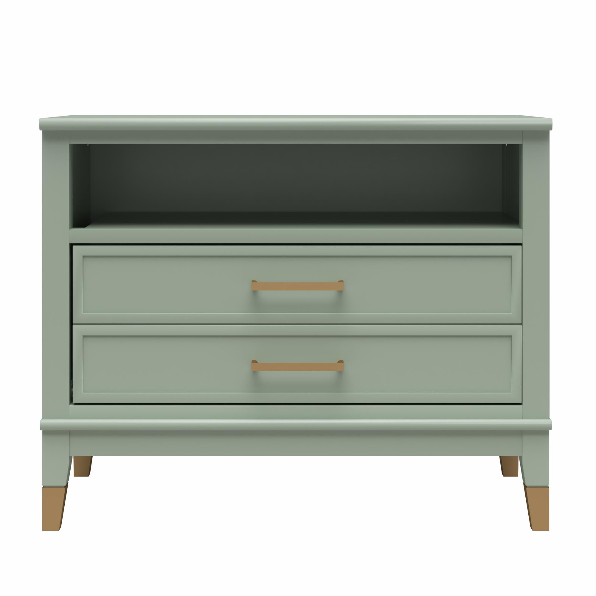 CosmoLiving Westerleigh Wide Nightstand - Pale Green