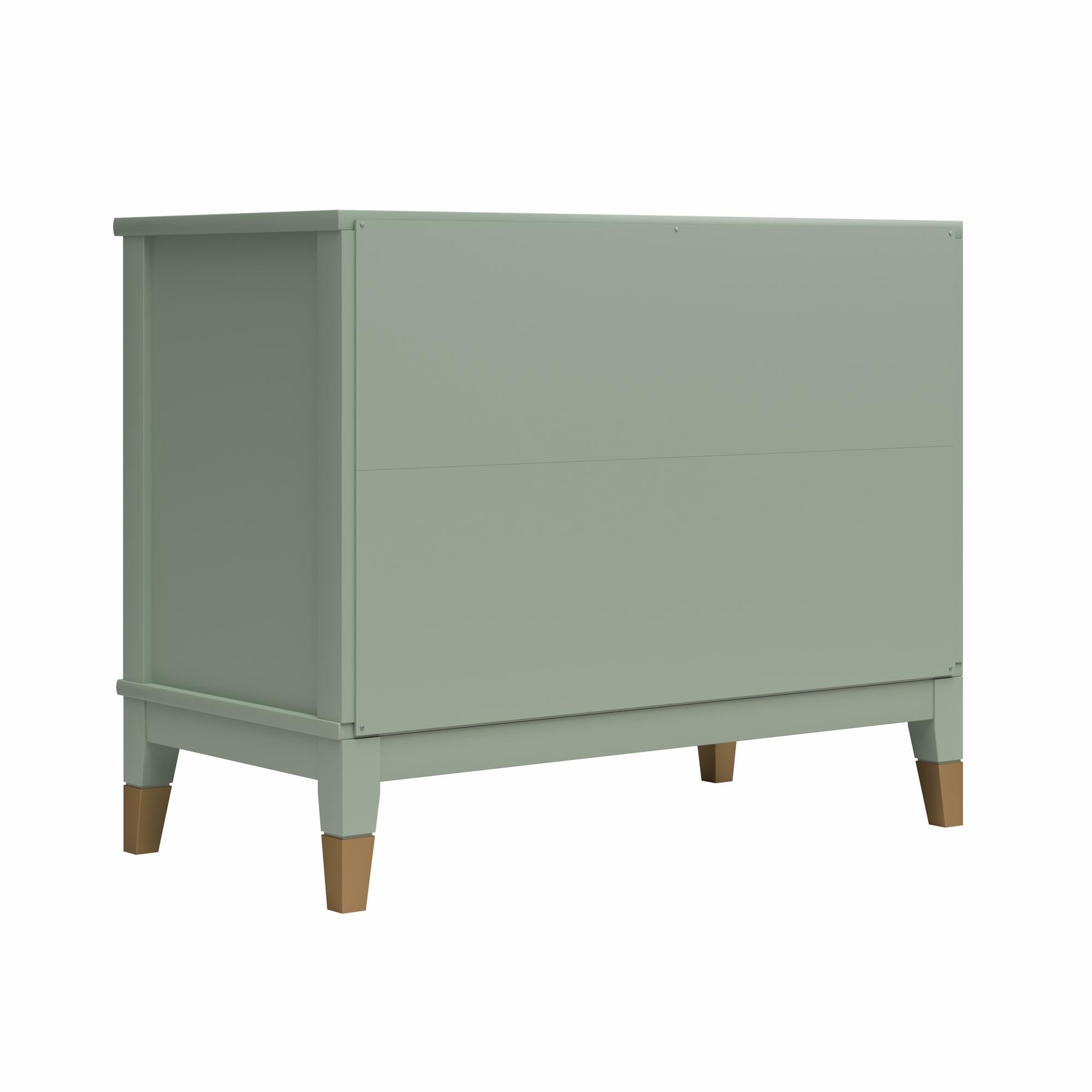 CosmoLiving Westerleigh Wide Nightstand - Pale Green