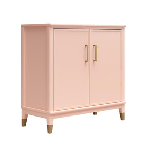CosmoLiving Westerleigh 2-Door Accent Cabinet - Pale Dogwood