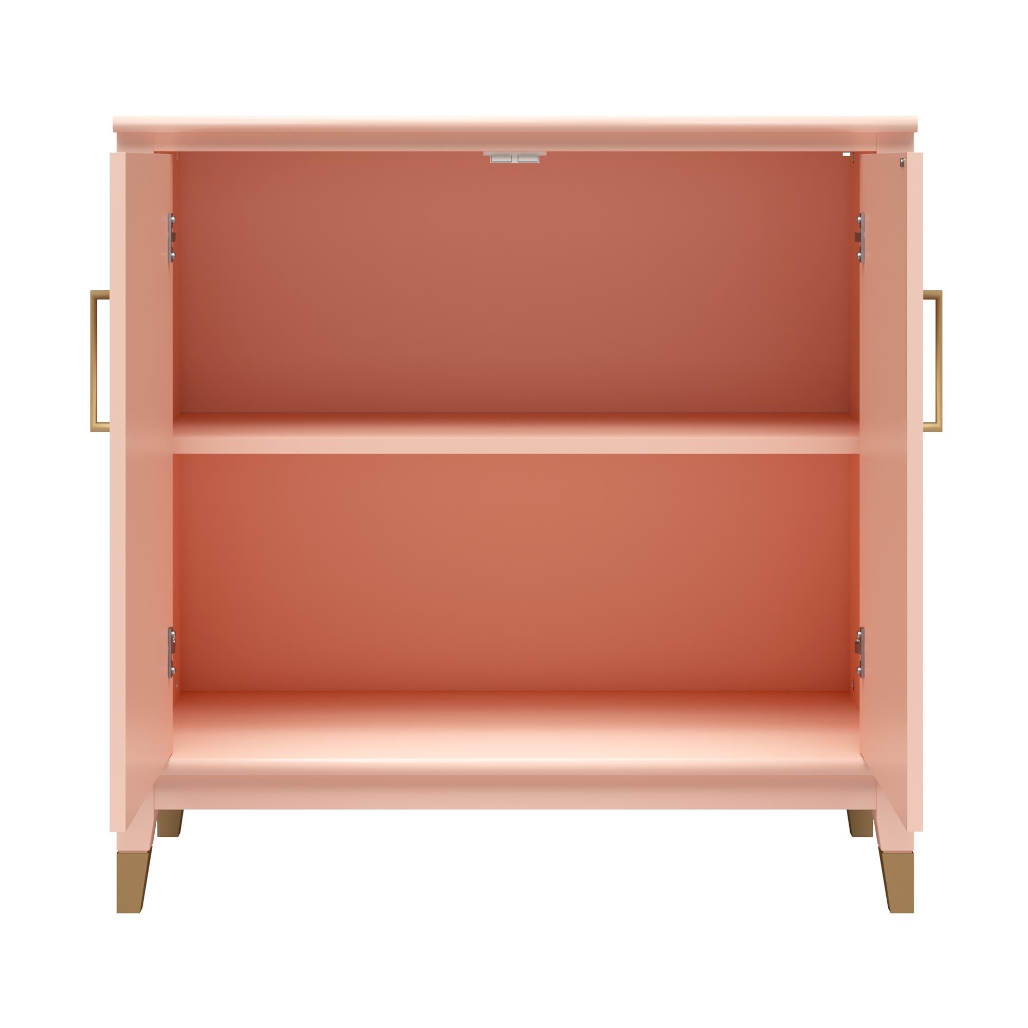 CosmoLiving Westerleigh 2-Door Accent Cabinet - Pale Dogwood