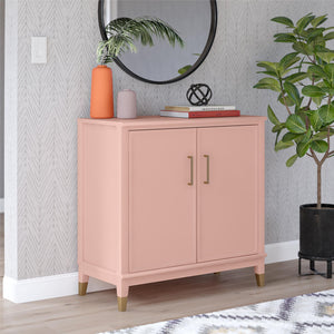 CosmoLiving Westerleigh 2-Door Accent Cabinet - Pale Dogwood