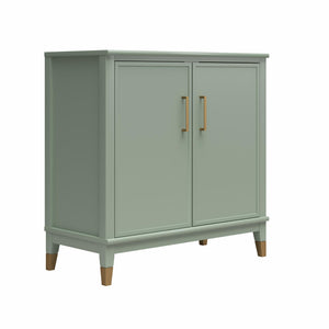 CosmoLiving Westerleigh 2-Door Accent Cabinet - Pale Green