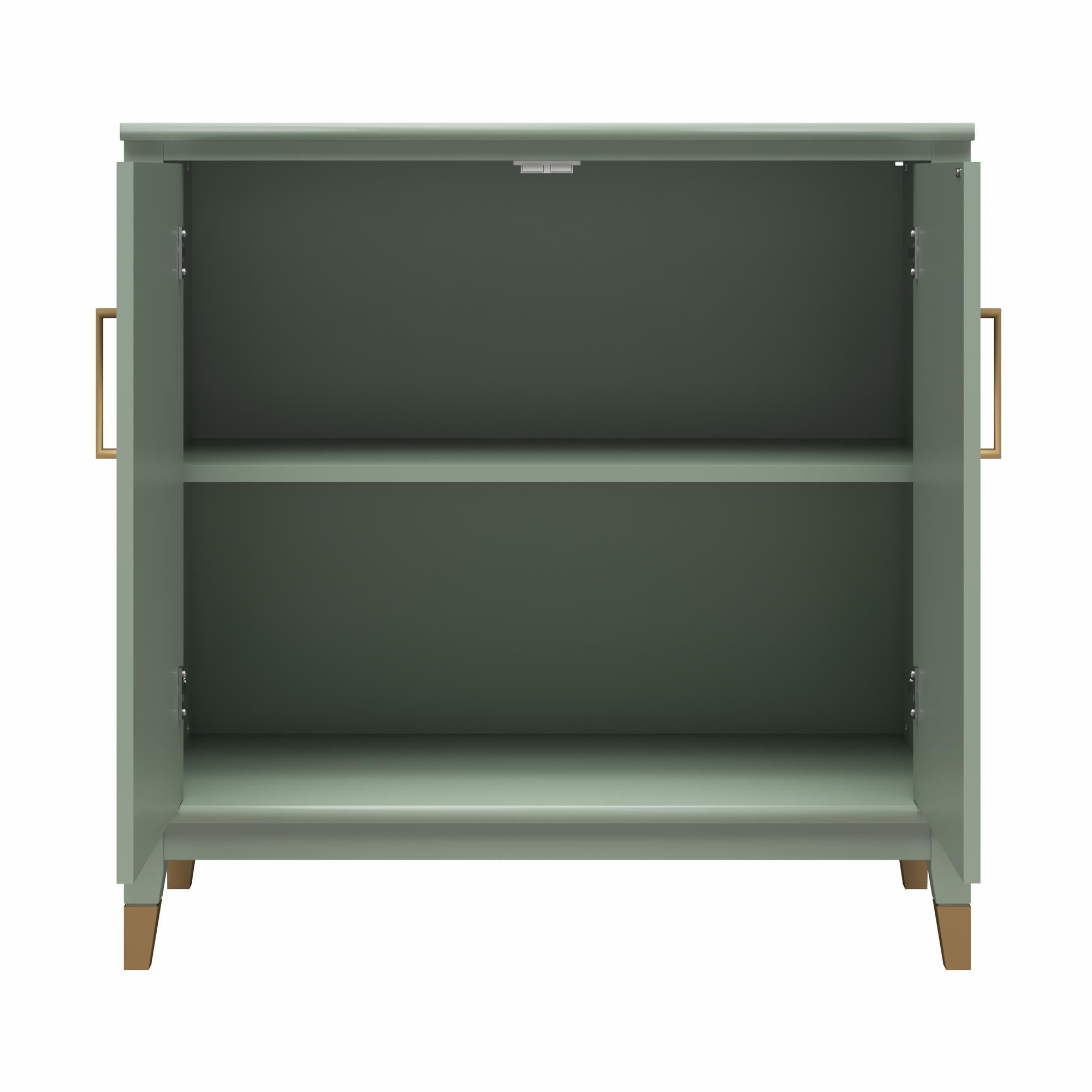 CosmoLiving Westerleigh 2-Door Accent Cabinet - Pale Green