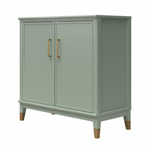 CosmoLiving Westerleigh 2-Door Accent Cabinet - Pale Green