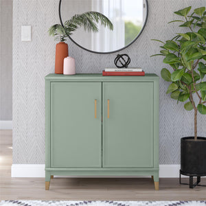 CosmoLiving Westerleigh 2-Door Accent Cabinet - Pale Green