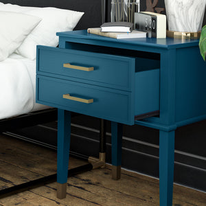 CosmoLiving Westerleigh End Table - Moroccan Blue