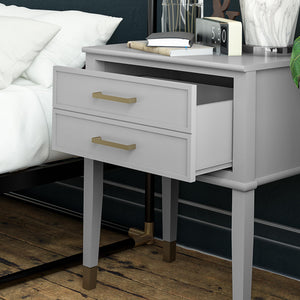 CosmoLiving Westerleigh End Table - Dove Gray