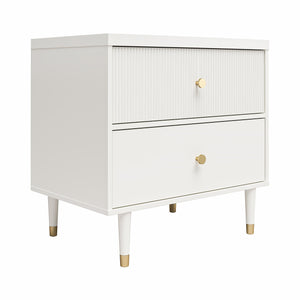 CosmoLiving Elizabeth Nightstand - White