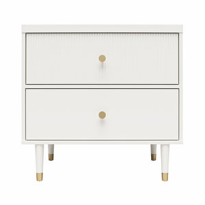 CosmoLiving Elizabeth Nightstand - White